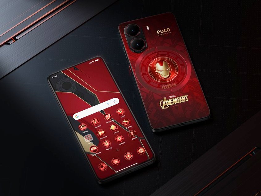 poco2 Poco X7 pro Iron Man ed.