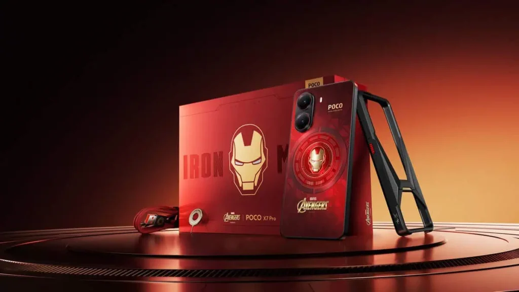 poco4 Poco X7 pro Iron Man ed.